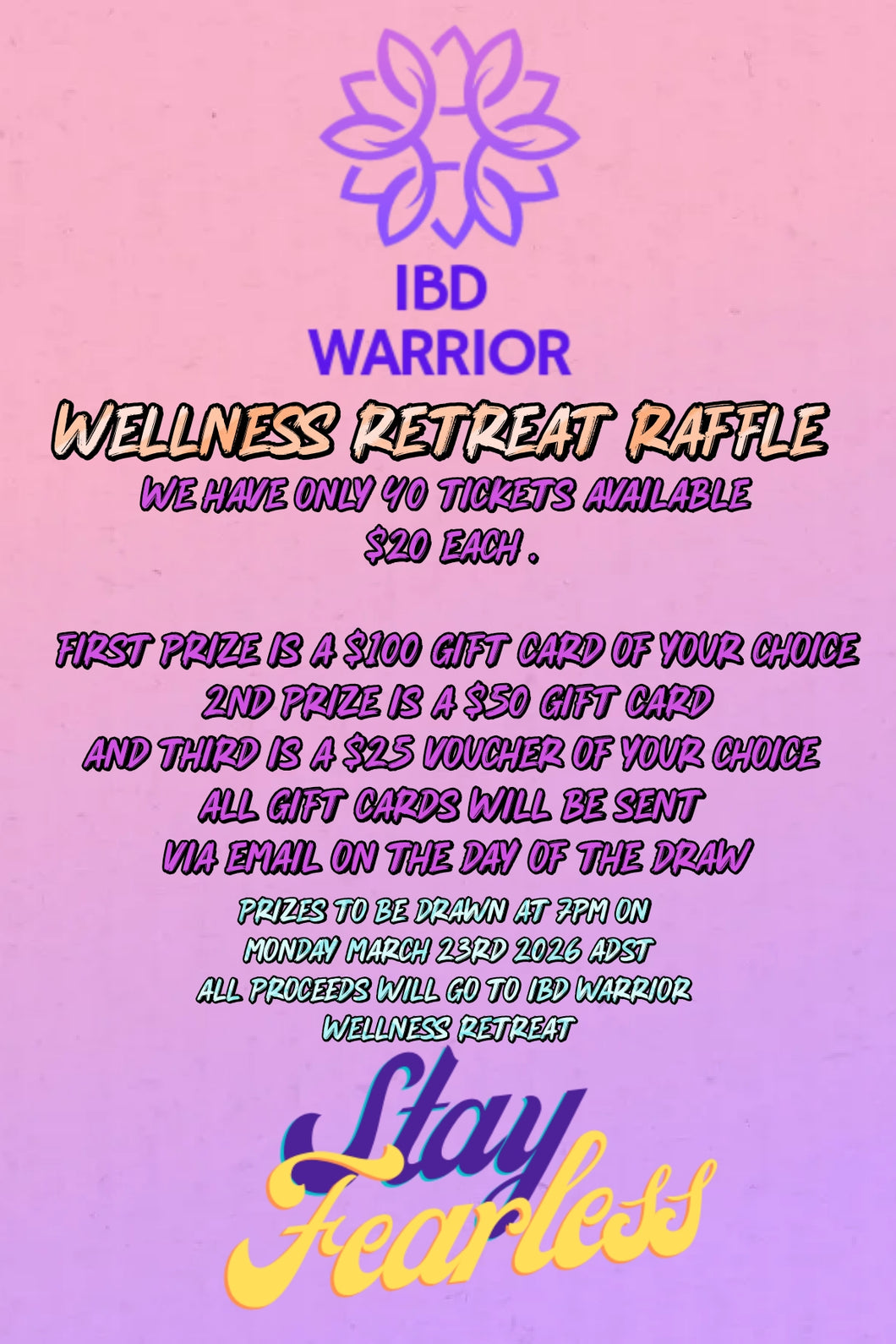 March Wellness Retreat Raffle